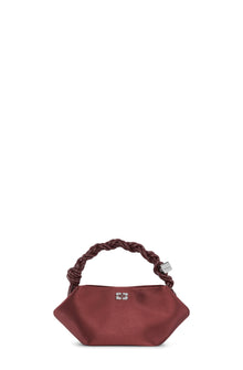 Bou Bag - Mini Soir Satin | Dark Burgundy