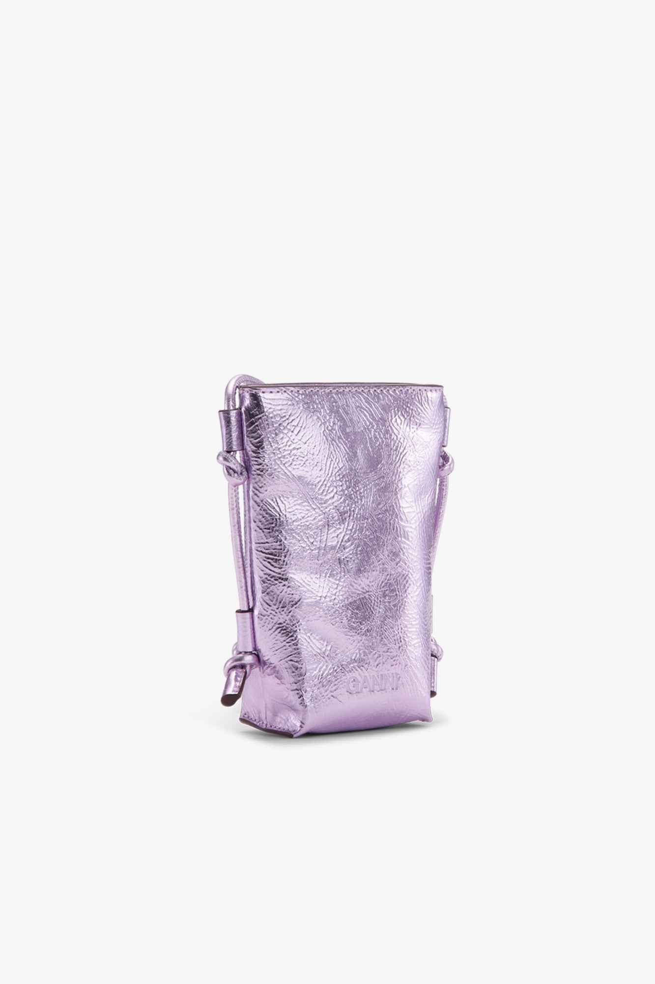 Metallic Bou Crossbody Bag | Pink Lavender
