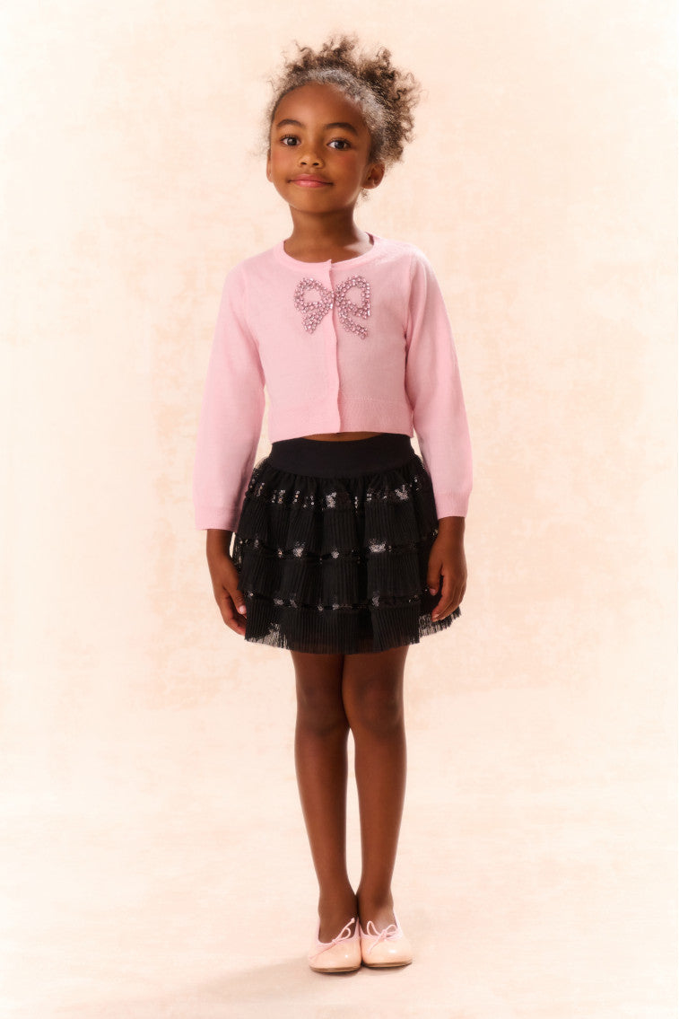 Girls Advinette Skirt | Black