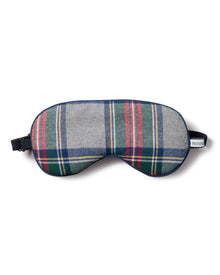Adult's Brushed Cotton Sleep Mask in Westminster Tartan in Westminster Tartan#Color_Westminster Tartan