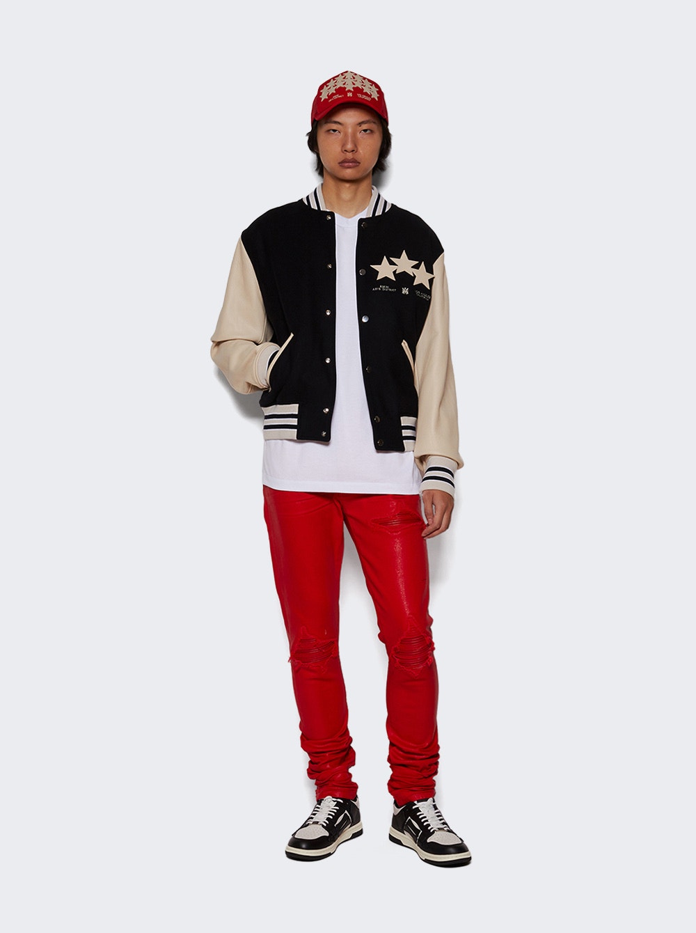 Men | Amiri | Wax Mx1 Jean | Red