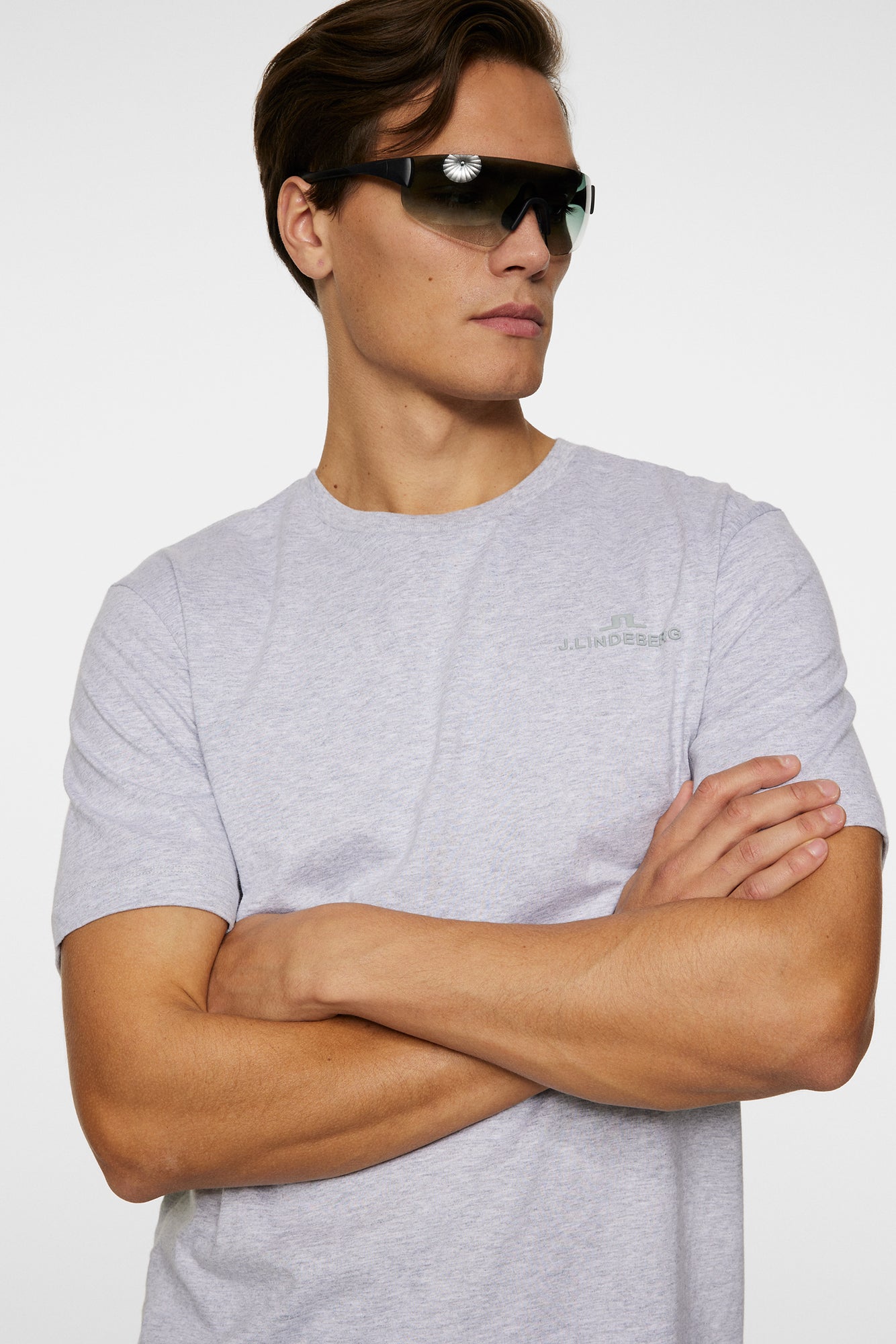 Men | Alpha T-Shirt | Light Grey Melange