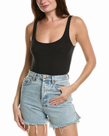 ATM Anthony Thomas Melillo | Womens | Ribbed Bodysuit | Black