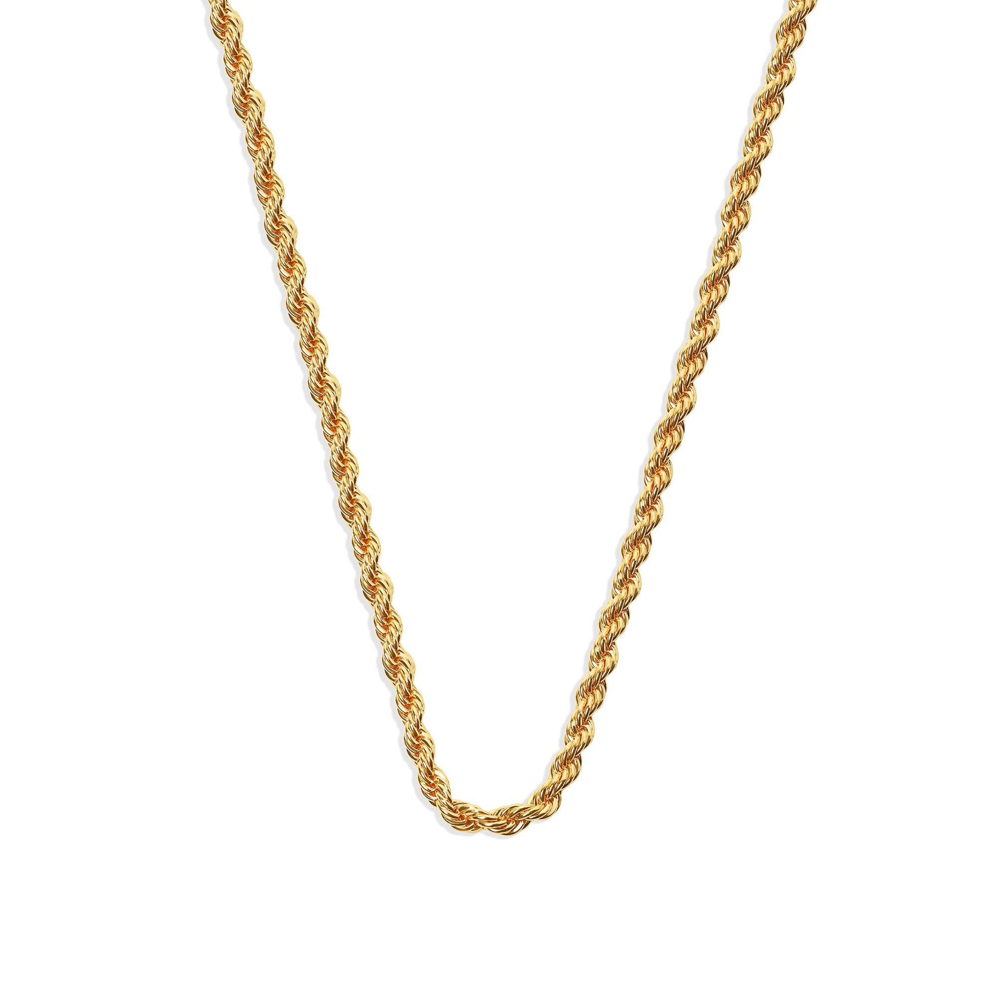 The Wide Rope Necklace (Emily Didonato X Argento Vivo) | 18K Yellow Gold-Plated