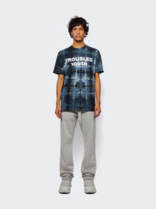 Men | NAHMIAS | Troubled Youth T-shirt Black Tie-dye