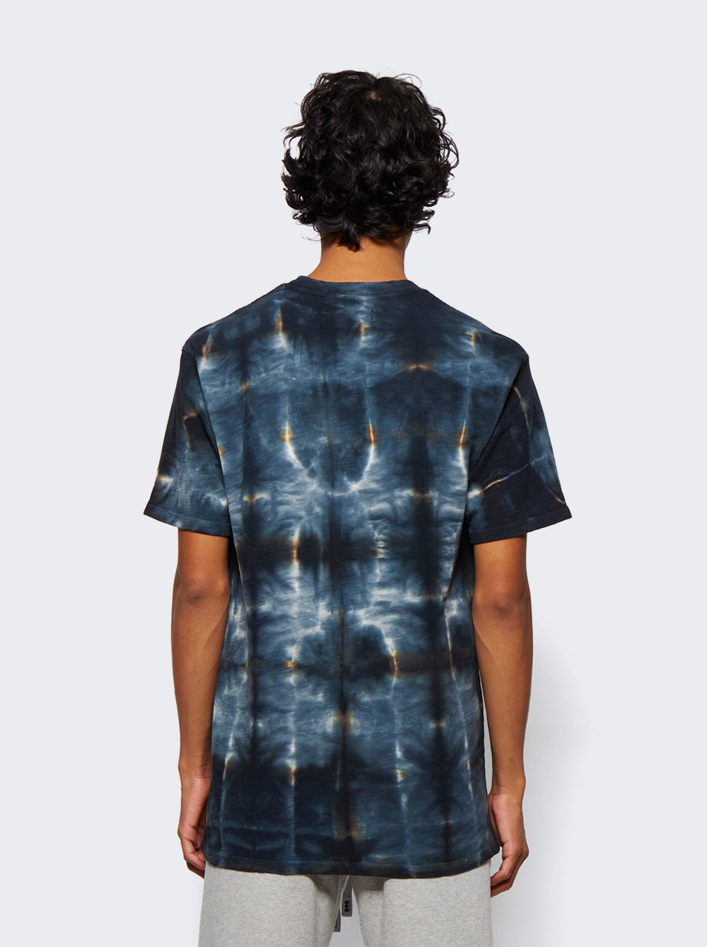 Men | NAHMIAS | Troubled Youth T-shirt Black Tie-dye