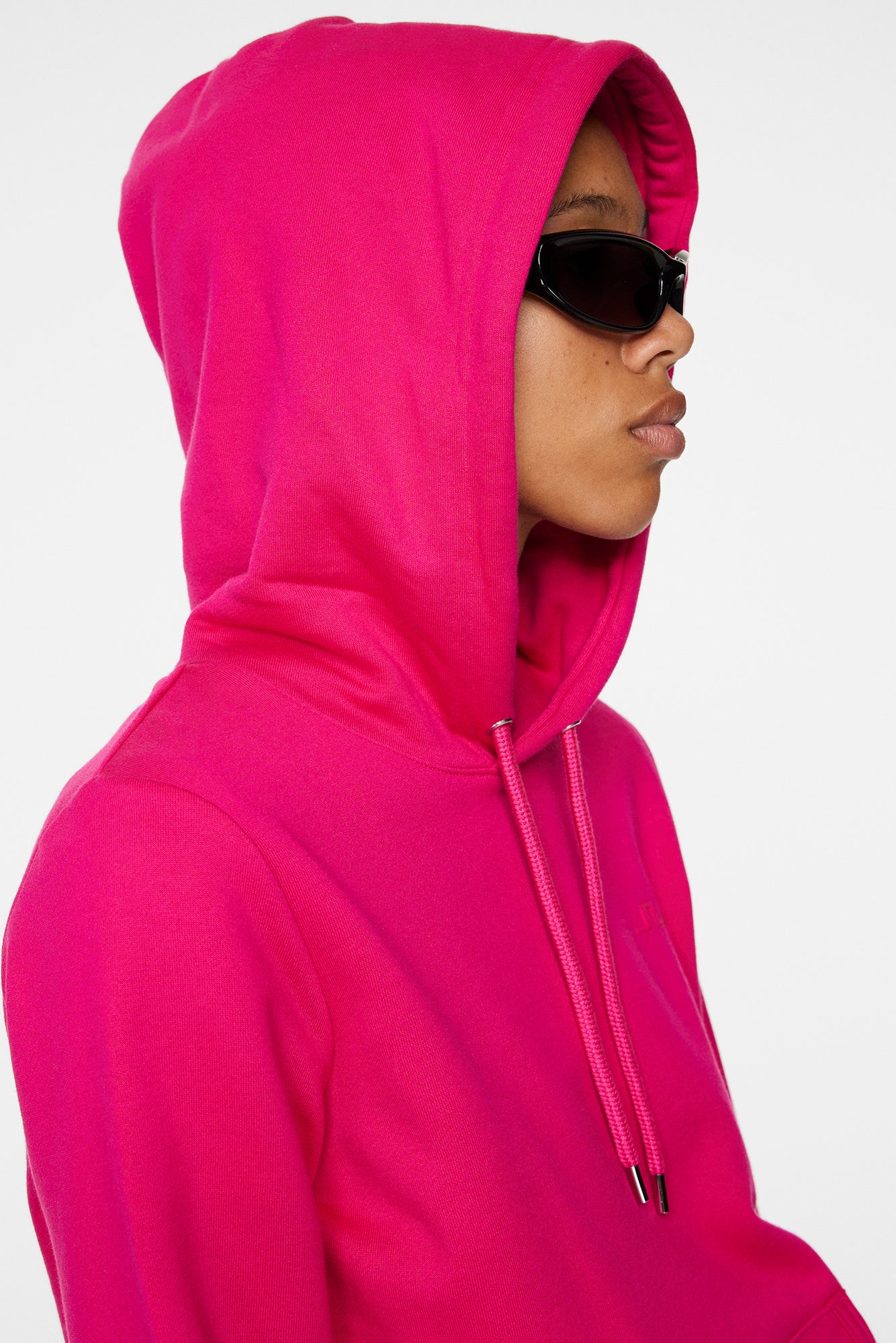 Women | W Alpha Hood | Pink Peacock