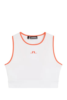 Maggie Top in White by J.Lindeberg