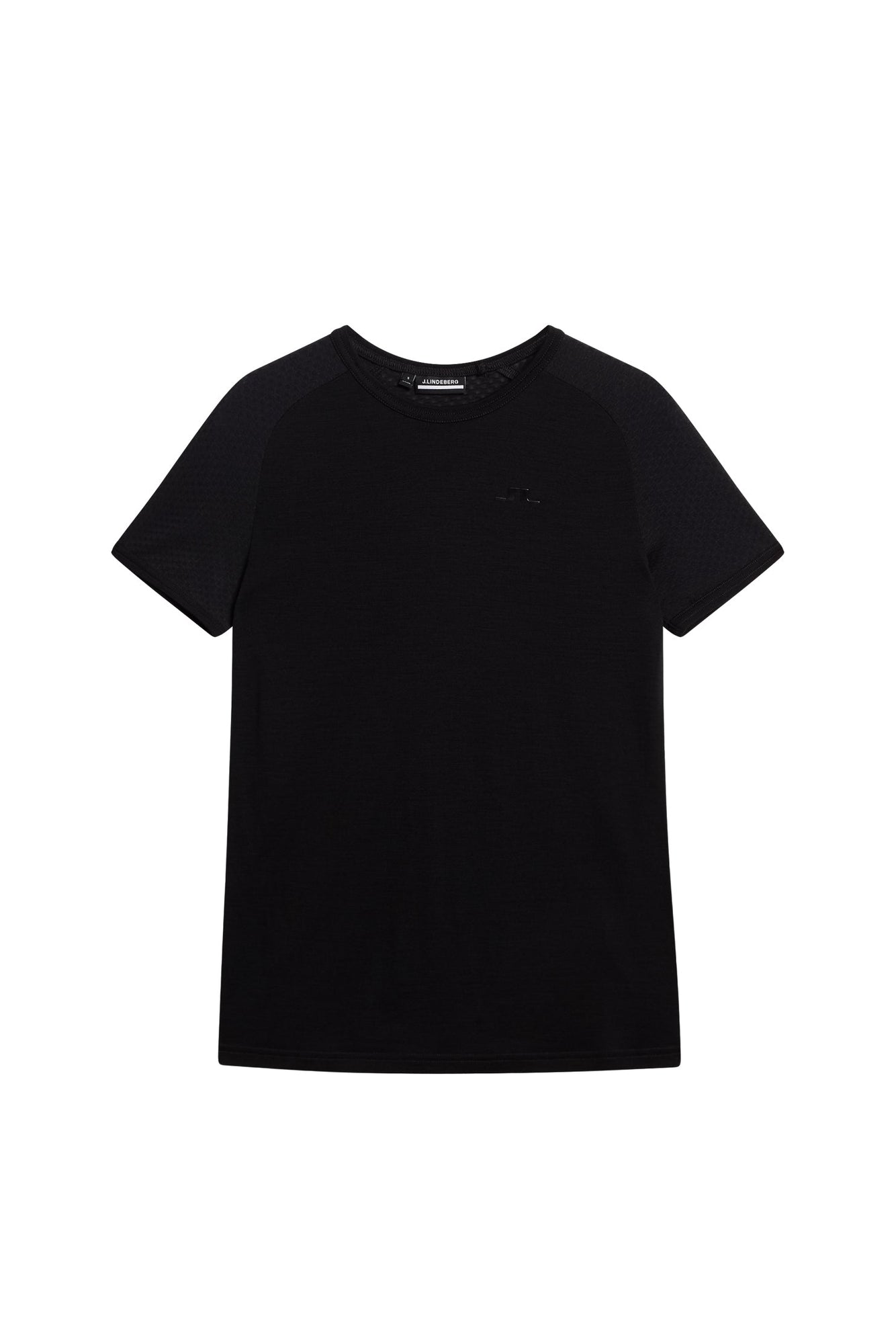 Bella Wool T-shirt in Black by J.Lindeberg