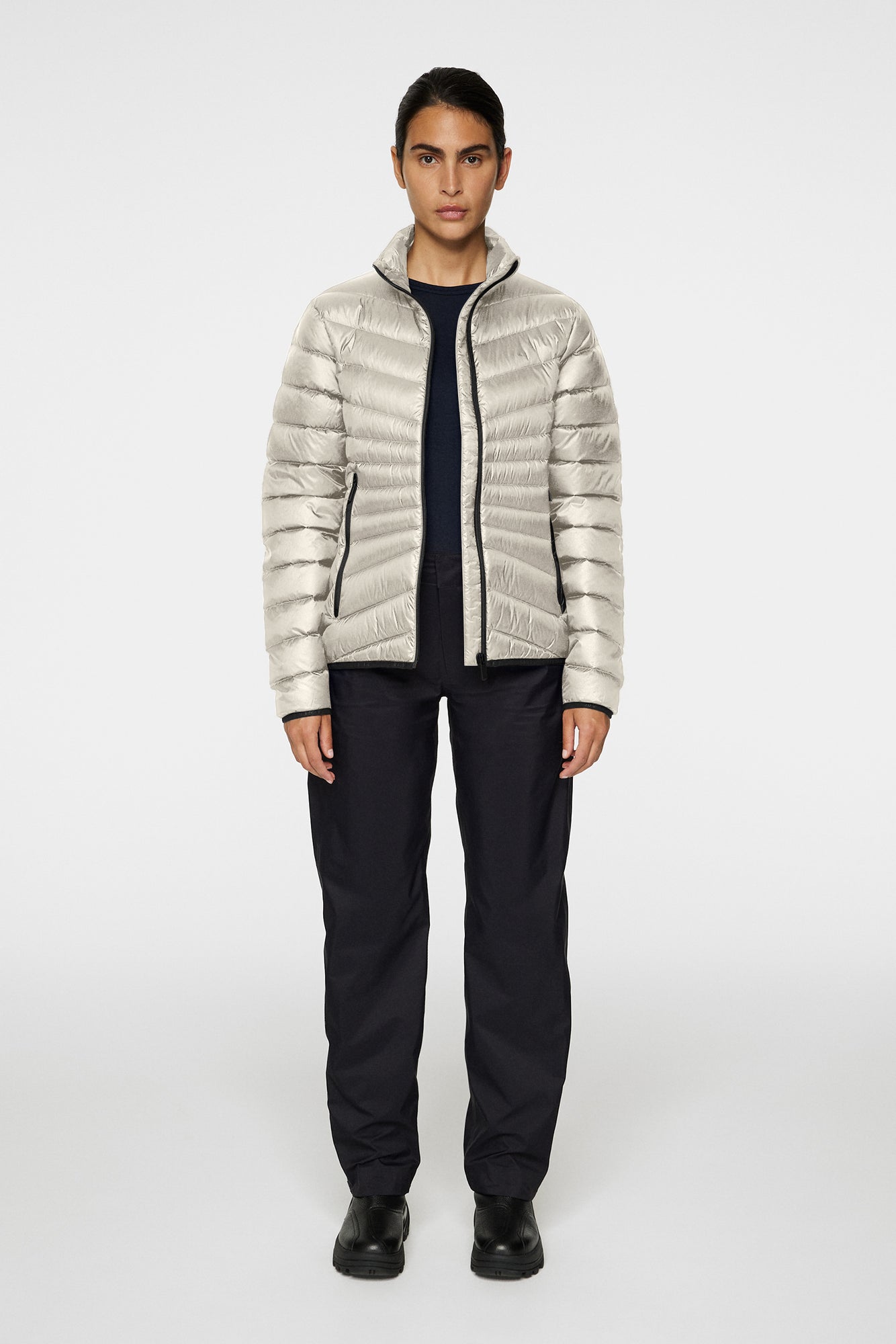 Women | Lara Light Down Jacket | Moonbeam