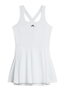 Rachel Dress in White by J.Lindeberg