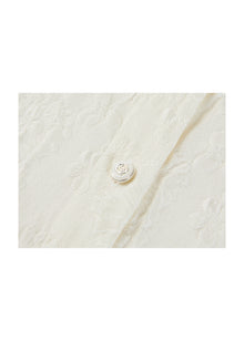 Acetate Coat | White
