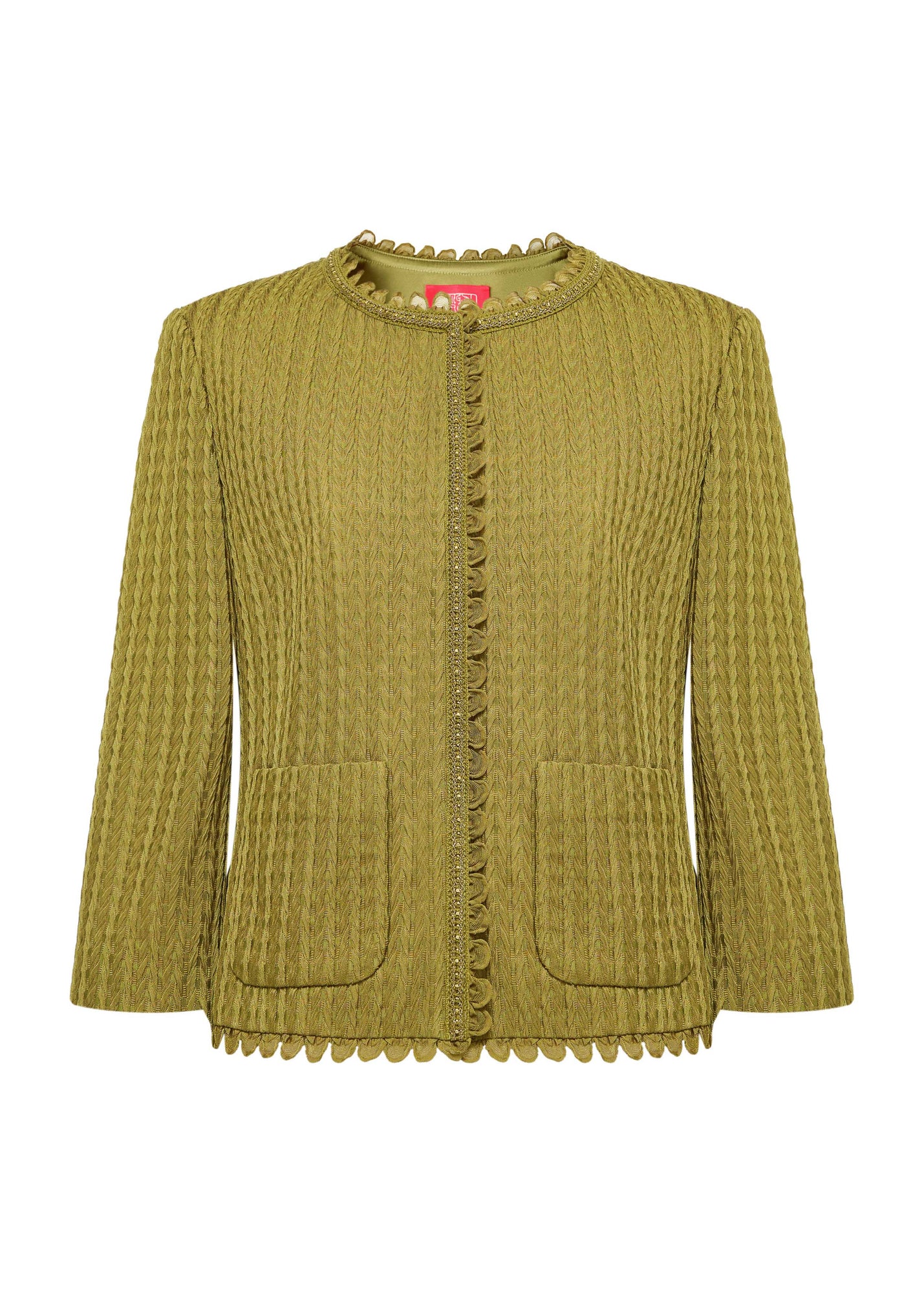 Acetate Lightweight Coat | Green
