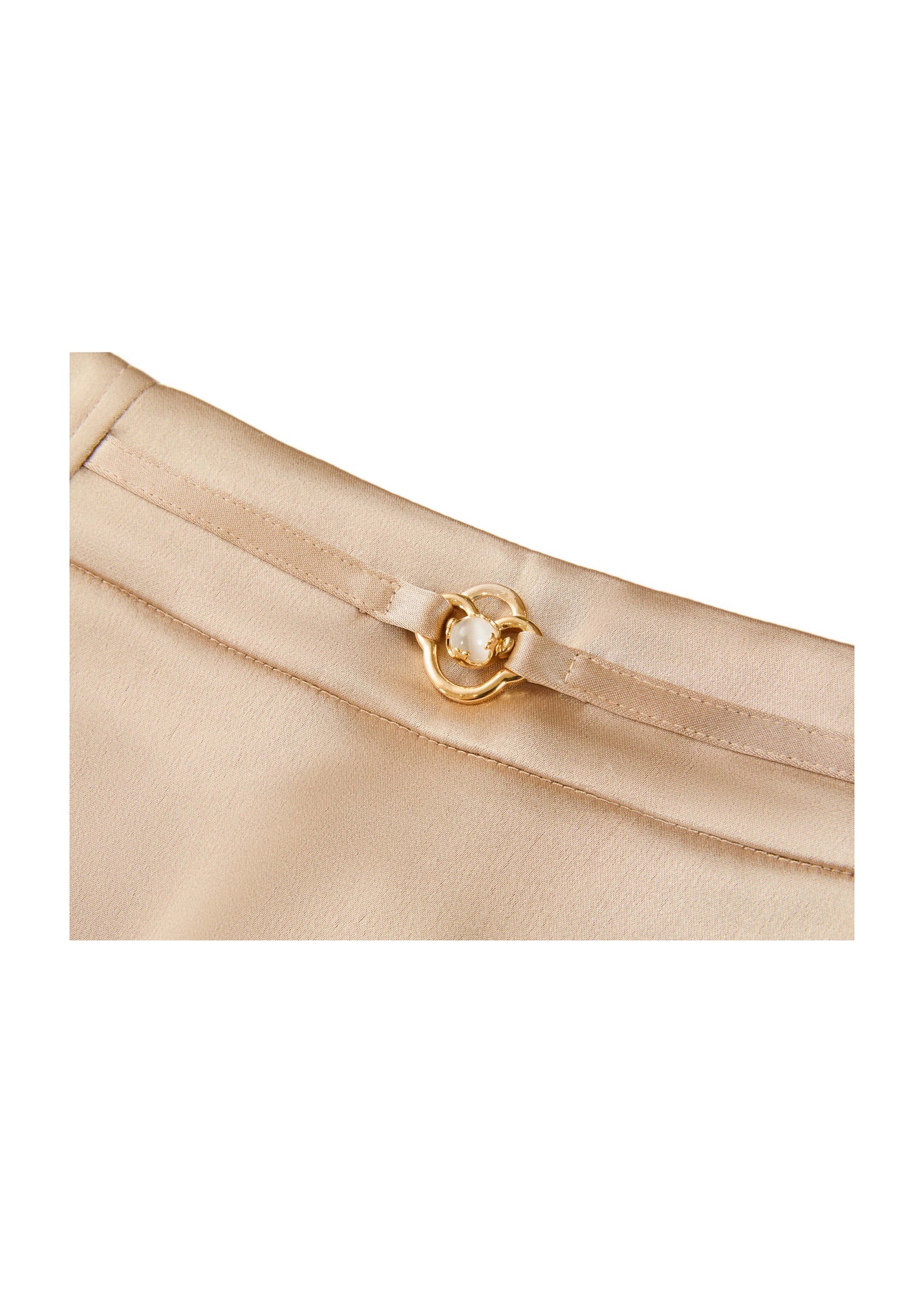 Acetate Skirt | Khaki