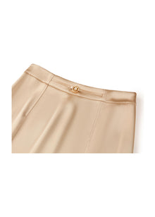 Acetate Skirt | Khaki