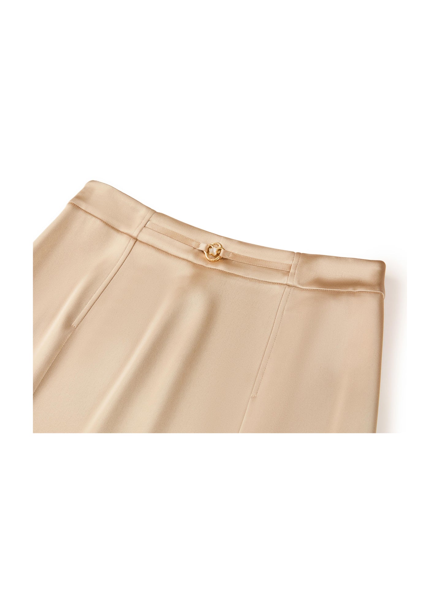 Acetate Skirt | Khaki