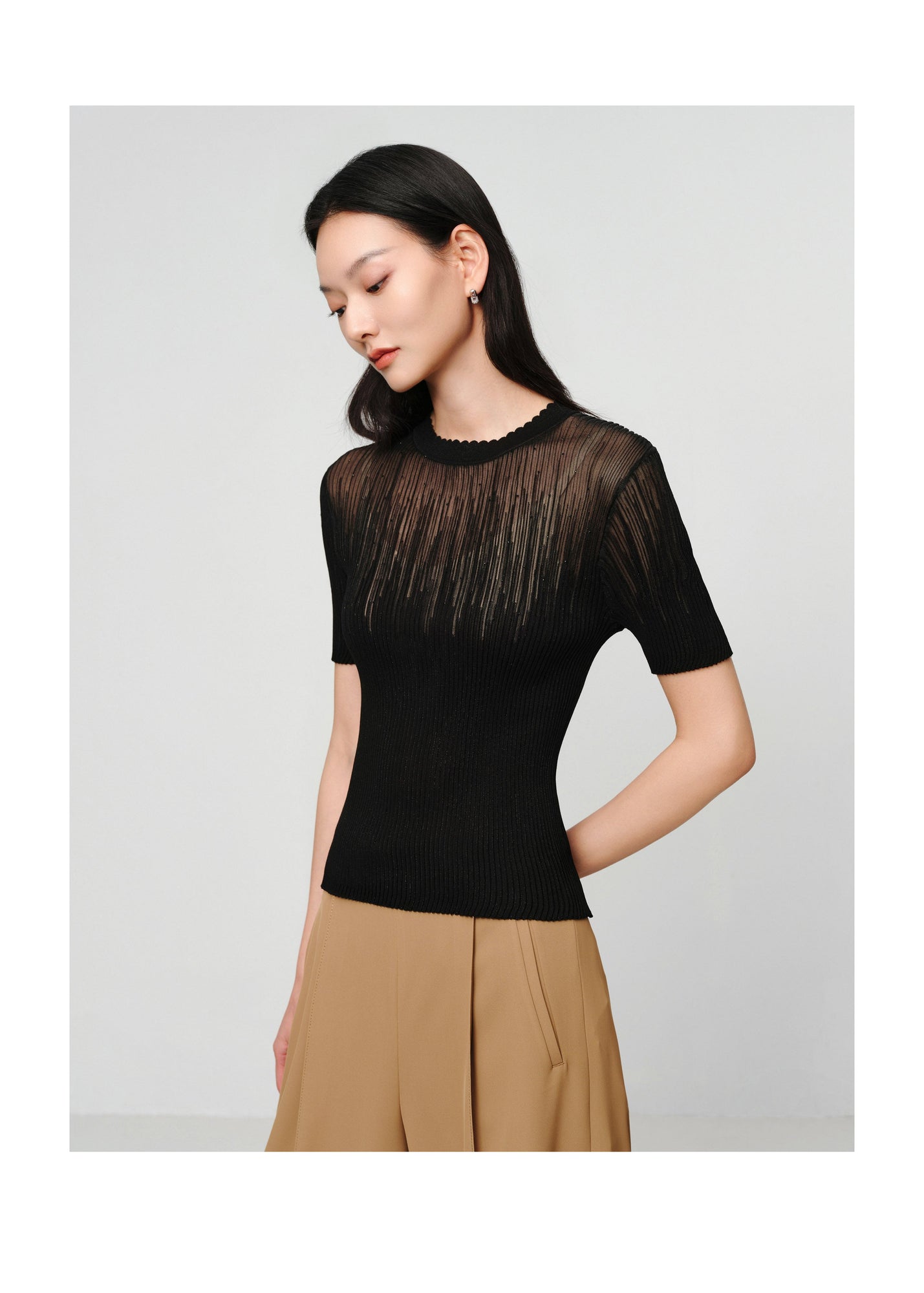Acetate Top | Black