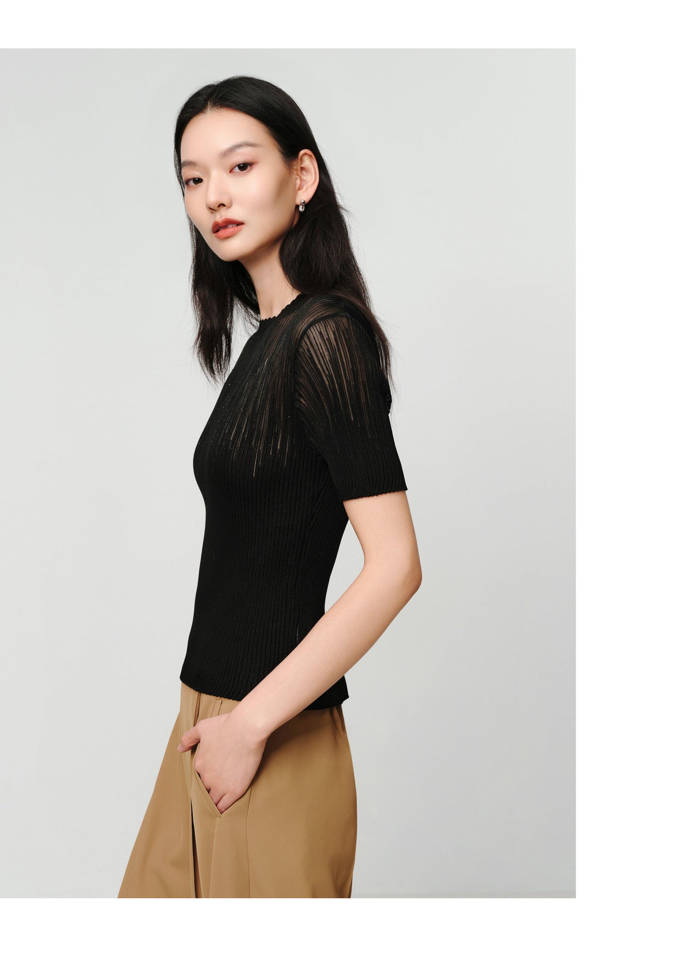 Acetate Top | Black