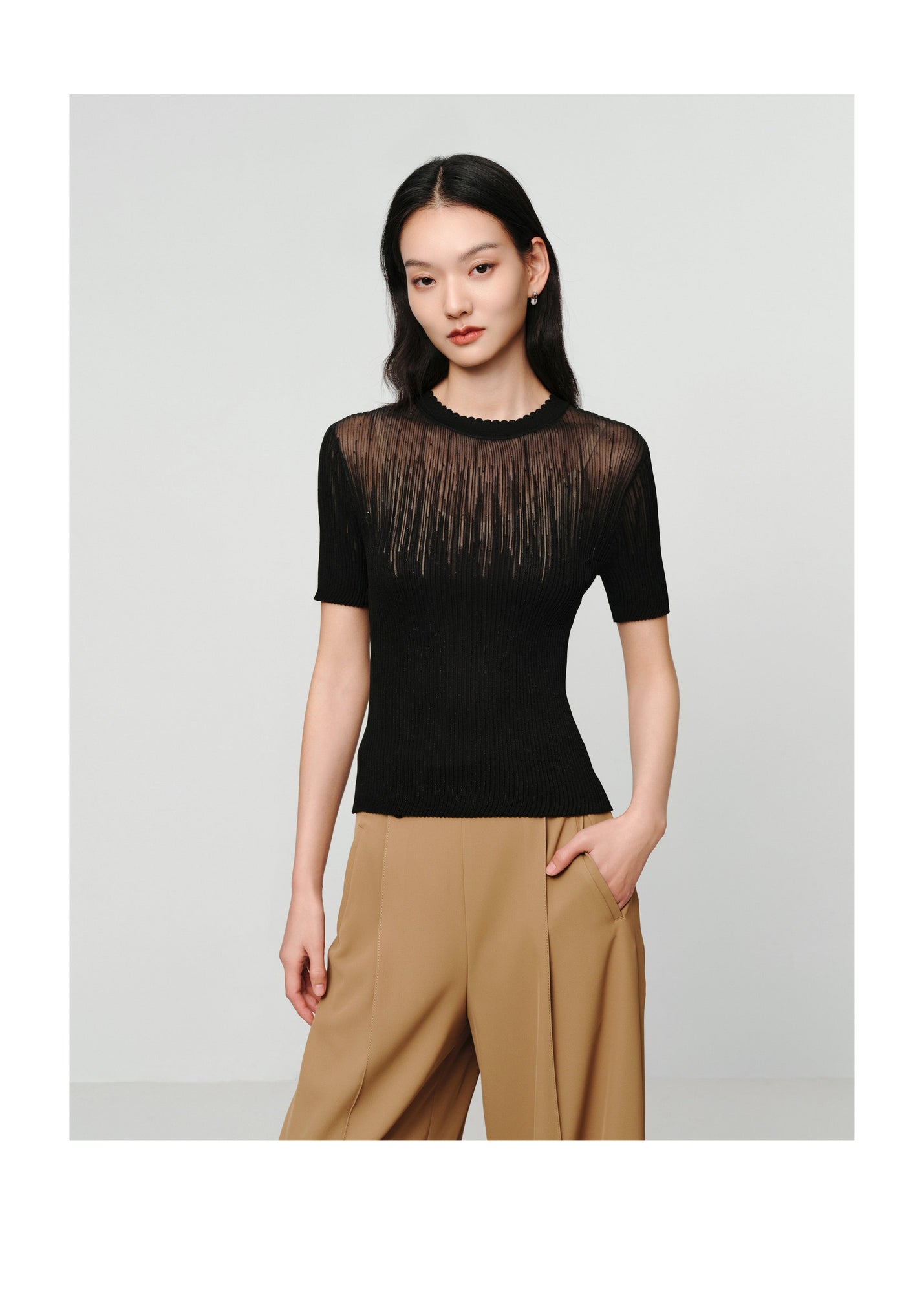 Acetate Top | Black