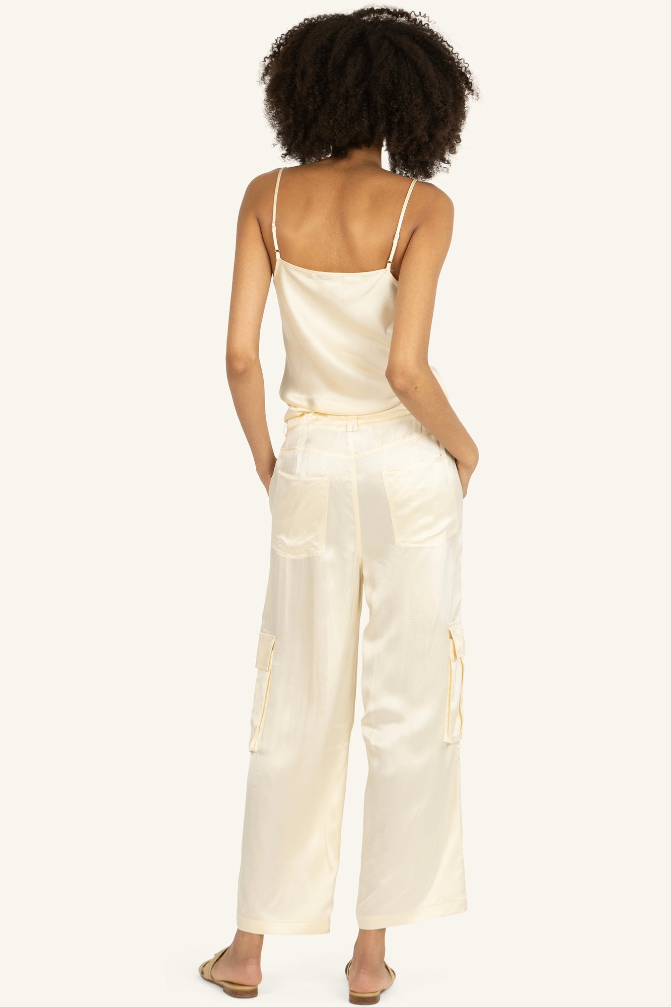 Adina Cami Top | Vintage Creme