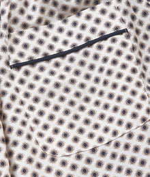 Alfred Solmio Print Relaxed Fit Lounge Trousers | White Sand