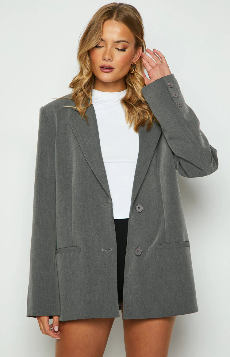 Allure Blazer | Grey