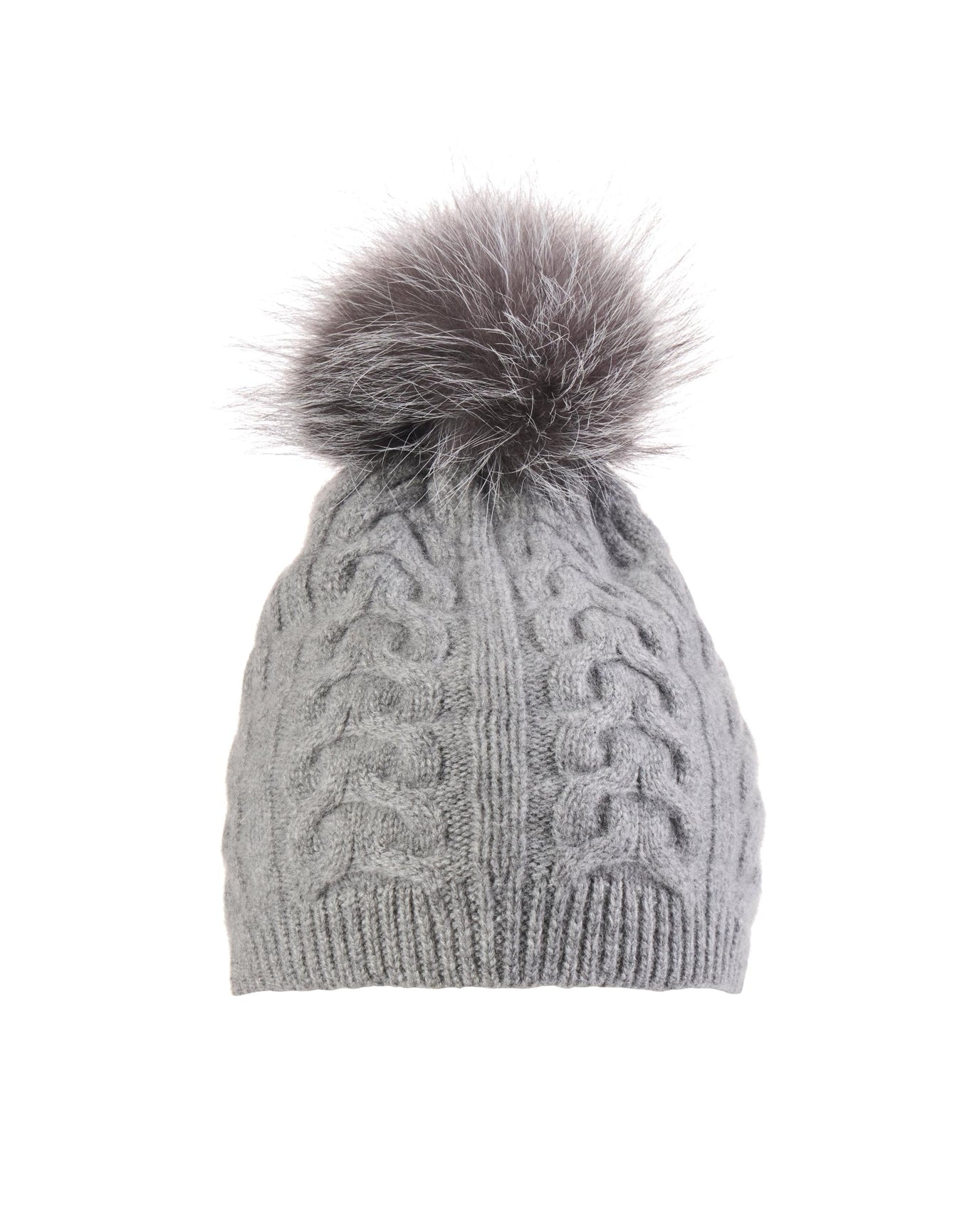 Amicale Cashmere | Women | Hat | Grey V2