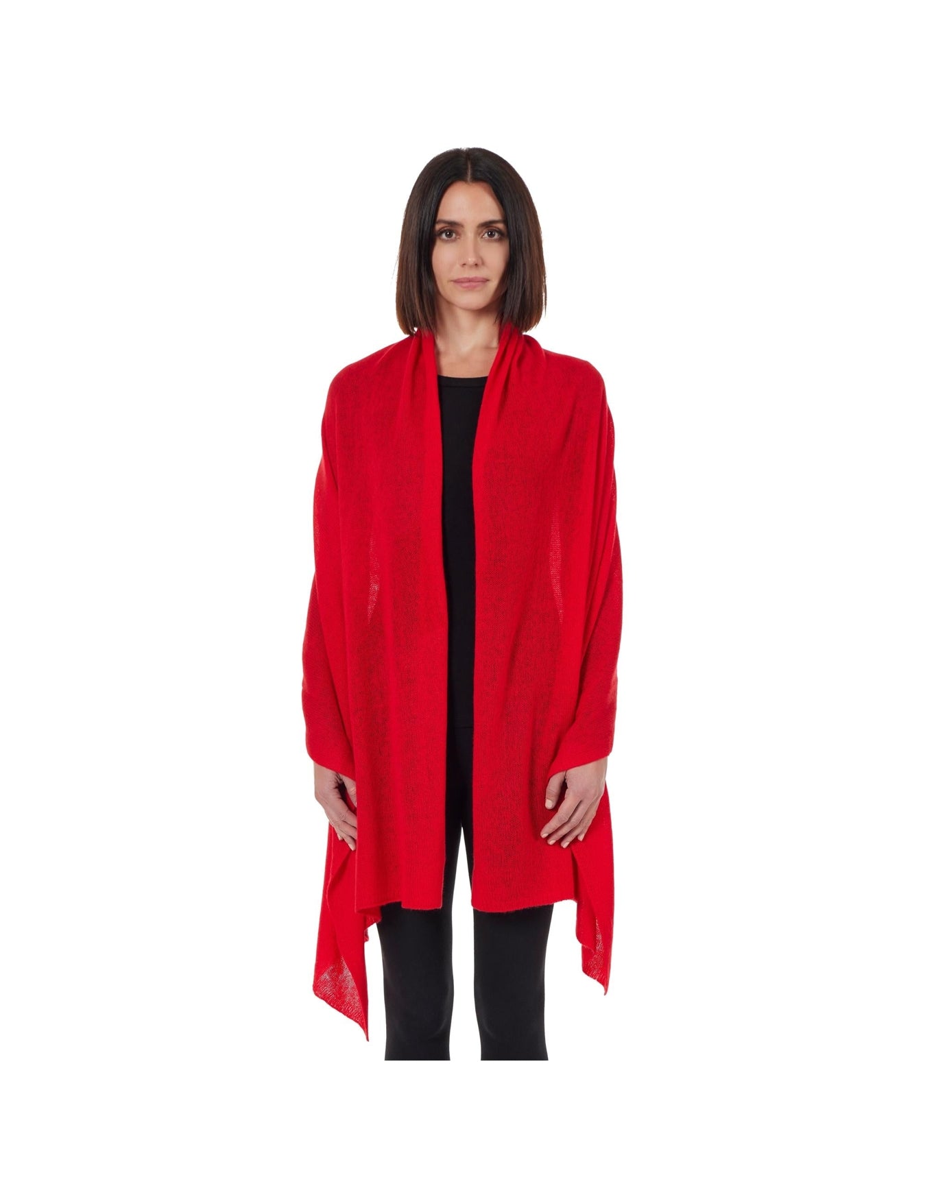 Amicale Cashmere | Women | Wrap | Red (V2)