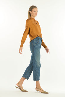Arden Blouse | Butter Scotch Orange