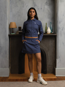 Women | Aria Track Jacket | Blue Indigo
