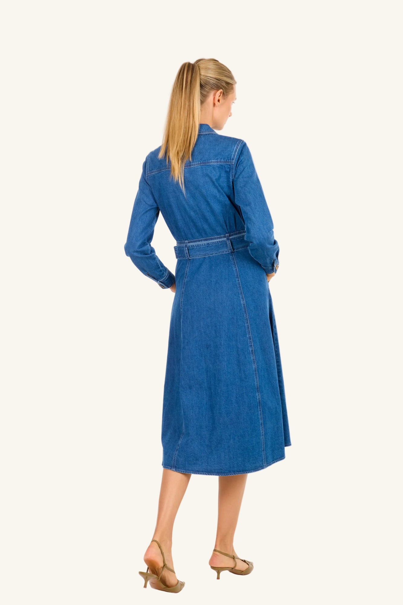 Arrowleigh Dress | Denim Garment Wash
