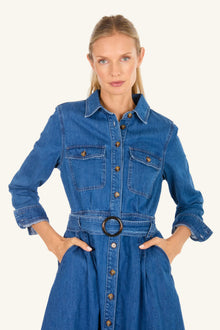 Arrowleigh Dress | Denim Garment Wash