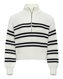 Off-model image of the Ultra Stripe Sweater on a white background.