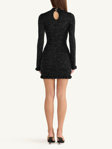 Black/Silver Sequin