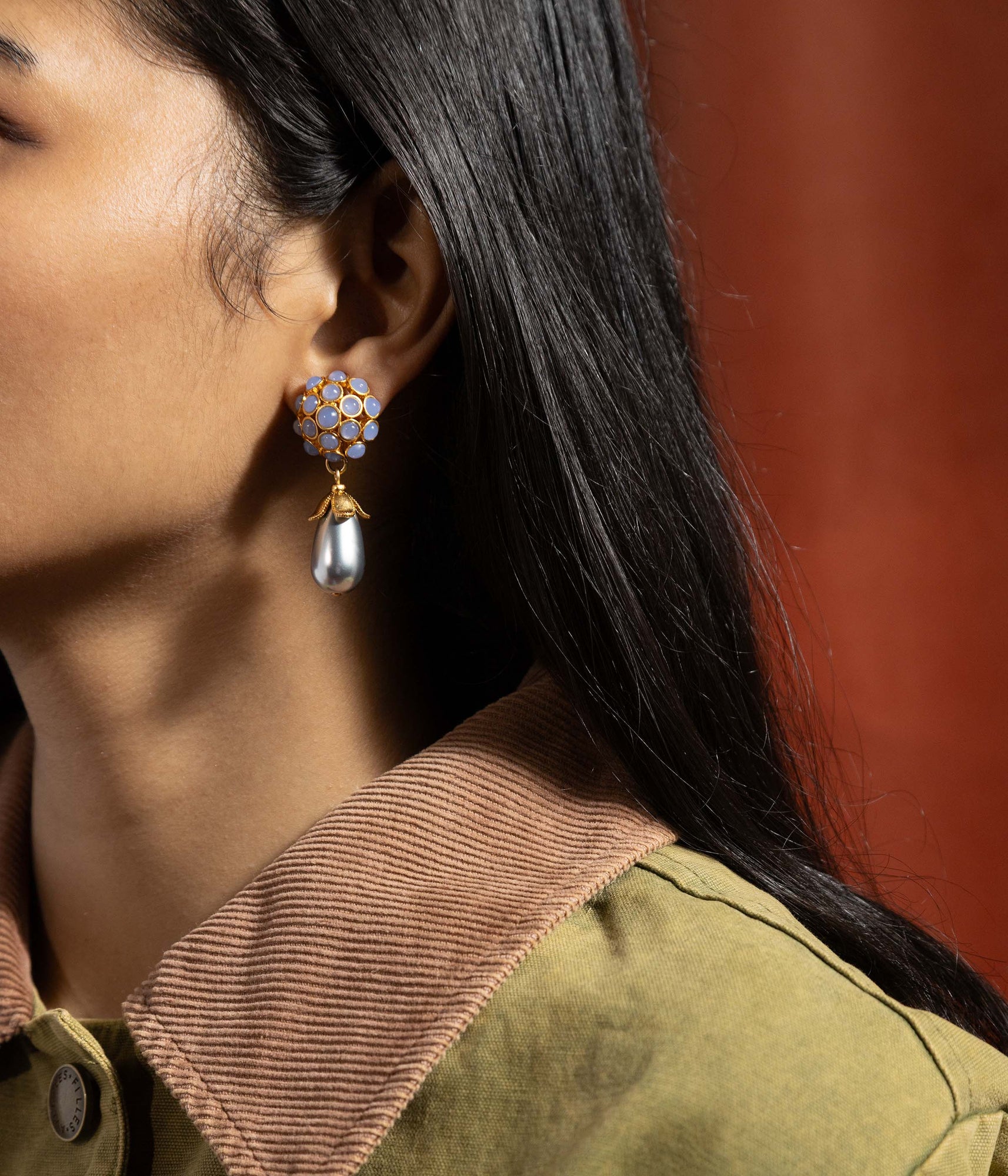 Avena Drop Earrings - Loren Hope