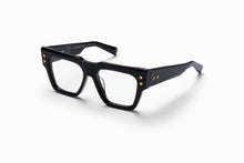 Unisex | B - Army Optical | Black - 18k Gold - Clear Lenses | Clear