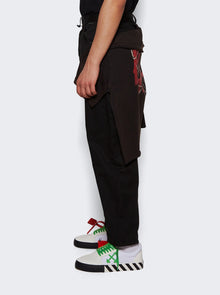 44 LABEL GROUP | Straight Conflict Pants | Black