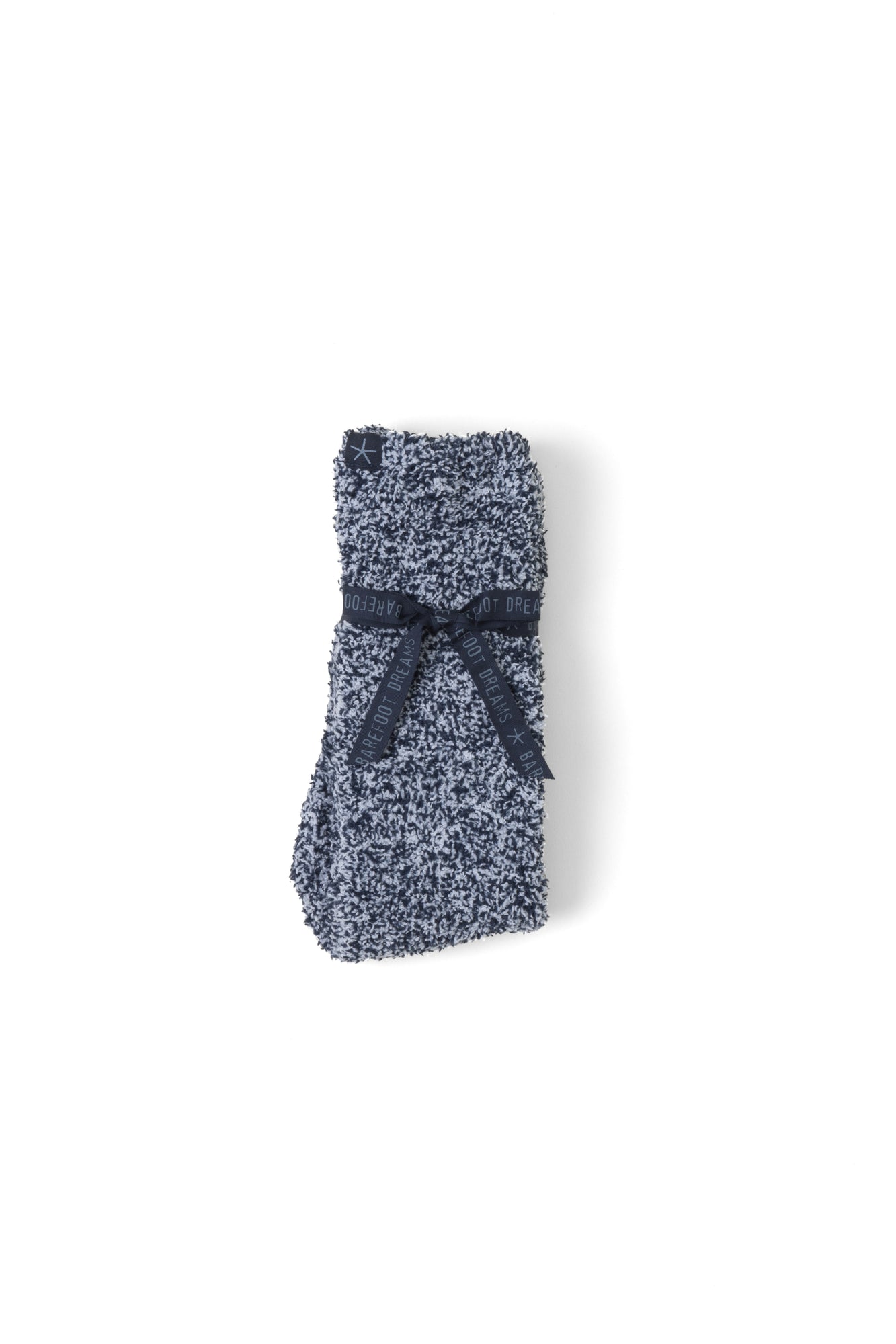 Youth | CozyChic Heathered Socks | Heather Indigo/White