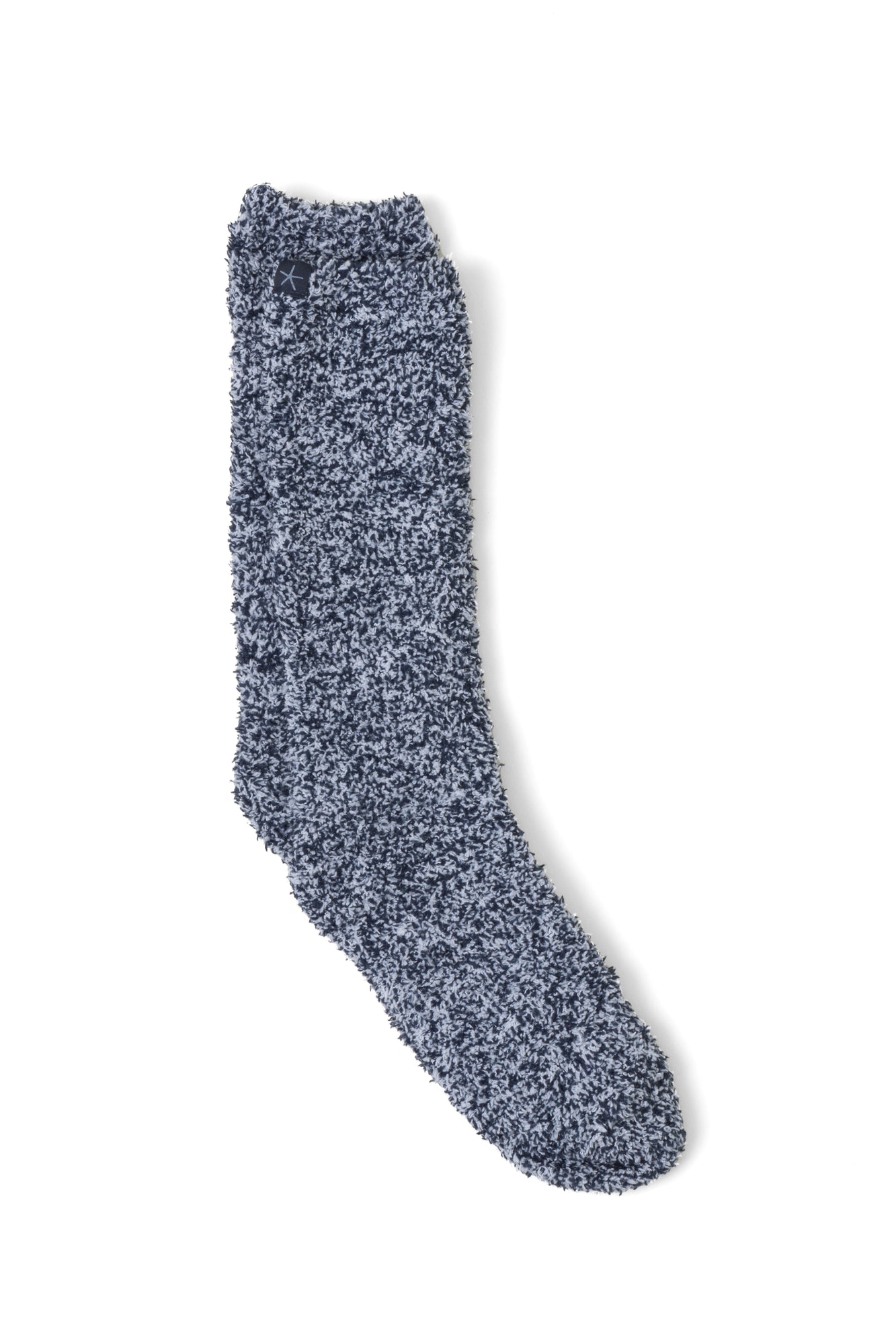 Youth | CozyChic Heathered Socks | Heather Indigo/White