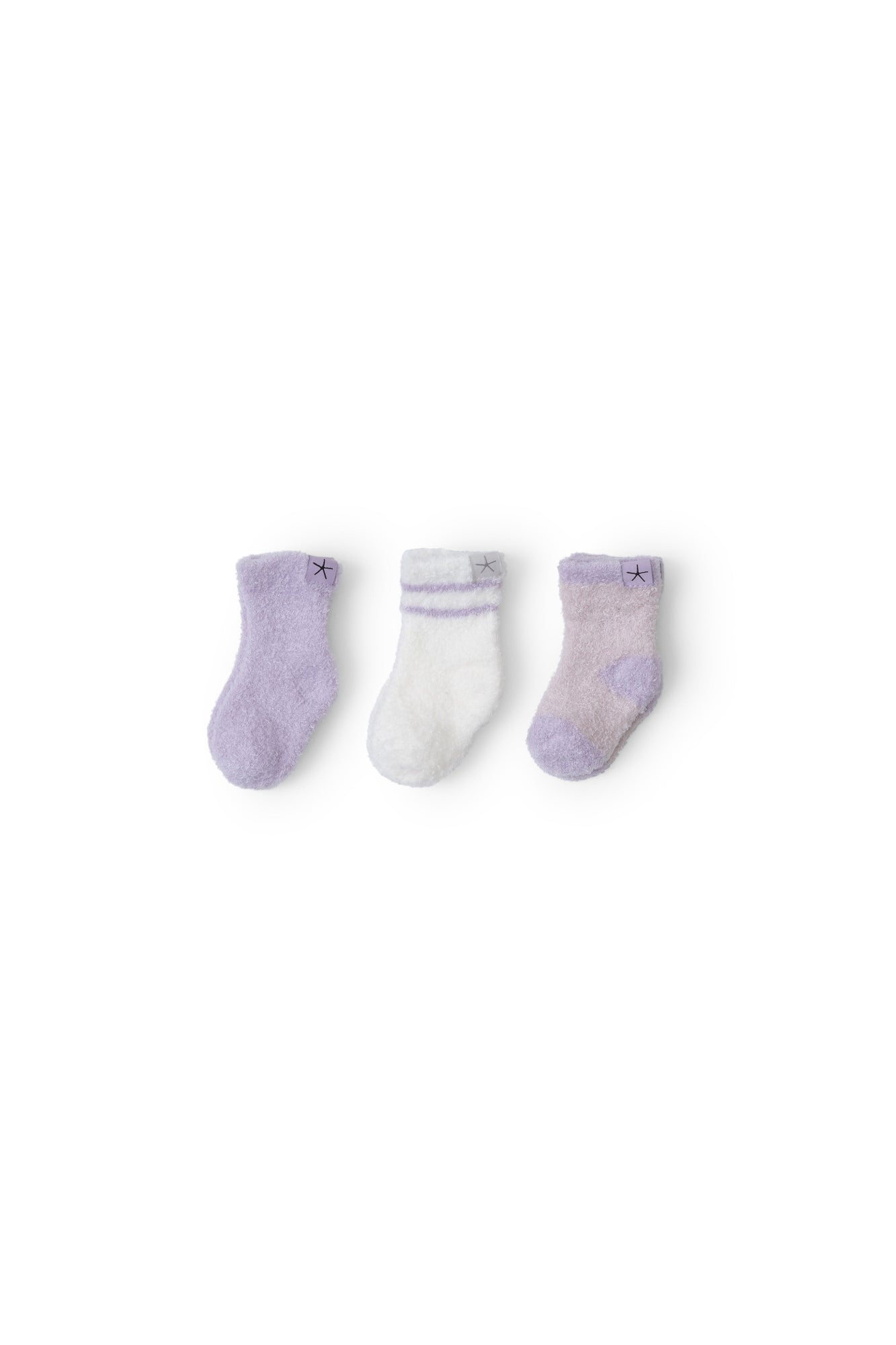 Baby | CozyChic Lite Infant Sock Set - 3 Pack | Lilac Multi