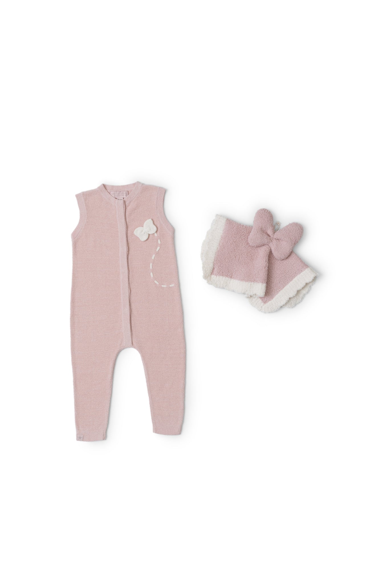 Baby | CozyChic Ultra Lite Butterfly Onesie Set | Dusty Rose