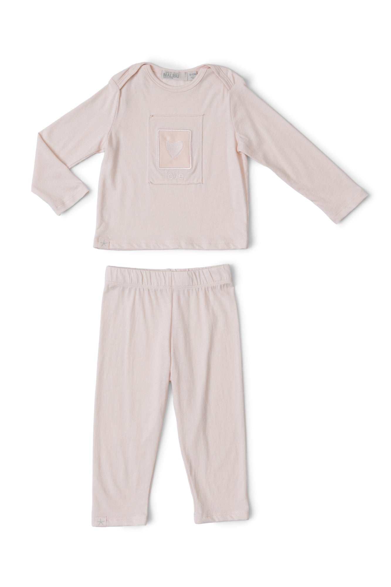 Baby | Malibu Collection Heritage Organic Cotton Set | Pink