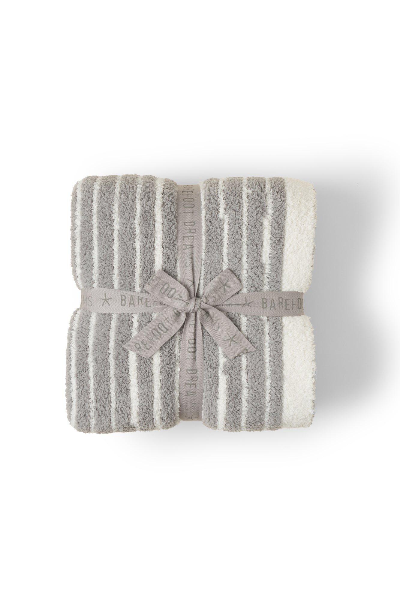 CozyChic Asscher Throw | Cream/Pewter