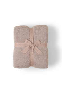 CozyChic Color Block Throw | Taupe Multi