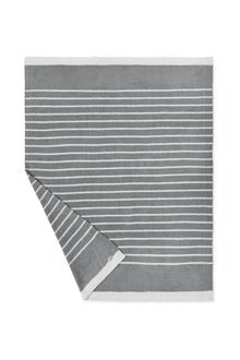 CozyChic Horizontal Stripe Blanket | Moonbeam/Pearl