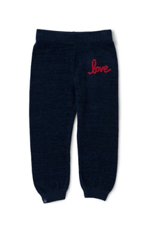 Toddler | CozyChic Ultra Lite Love Stitch Jogger | Marine/Scarlet