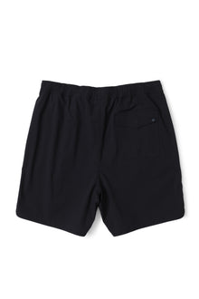 Mens | Elasticated Waist Boardshort | Black