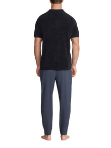 Mens | CozyChic Ultra Lite Short Sleeve Polo | Black