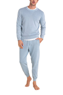 Mens | SunBleached Jogger Pants | Washed Denim