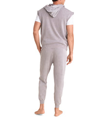 Mens | SunBleached Sleeveless Hoodie | Beach Rock